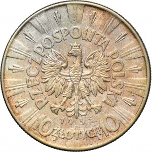 Piłsudski, 10 złotych 1935