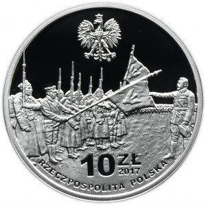 10 złotych 2017 100-lecie powstania Komitetu Narodowego Polskiego