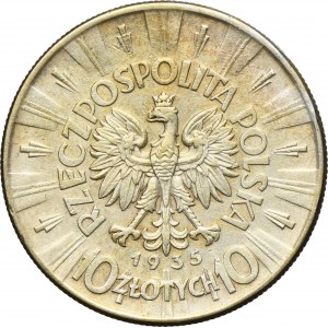 Piłsudski, 10 złotych 1935