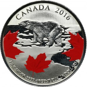 Canada, Elizabeth II, 25 Dollars Ottawa 2016 - True North
