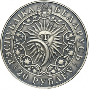 Belarus, 20 Rubles Vilnius 2013 - Sagittarius