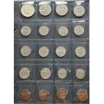 Set, Binder (x2) with European coins (ca. 337 pcs.)