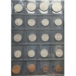 Set, Binder (x2) with European coins (ca. 337 pcs.)