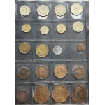 Set, Binder (x2) with European coins (ca. 337 pcs.)