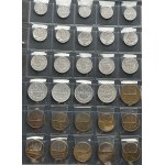Set, Binder (x2) with European coins (ca. 337 pcs.)