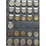 Set, Binder (x2) with European coins (ca. 337 pcs.)