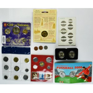 Set, USA, Czech Republic, Austria and Vatican (33 pcs.)