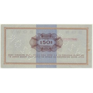 Pewex, 50 dolarów 1969 - WZÓR - Ei -