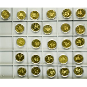 Zestaw, 2 złote GOLD NORDIC 2007-2011 (26 szt.)