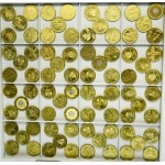 Zestaw, 2 złote GOLD NORDIC i 5 złotych (ok. 127 szt.)