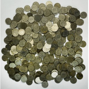 Zestaw, 10 groszy 1923 (waga 789 g)