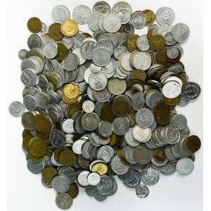 Zestaw, Mix monet PRL (waga 1310 g)