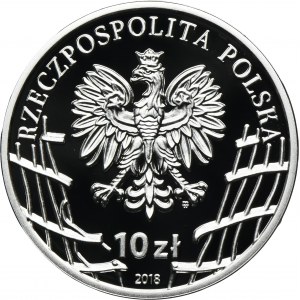 10 złotych 2018 Żołnierze Niezłomni NIL