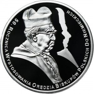 10 złotych 2015 50. Rocznica Wystosowania Orędzia Biskupów Polskich do Niemieckich