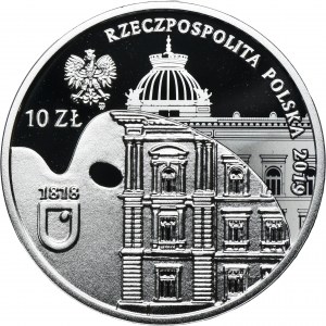10 złotych 2019 200-lecie Akademii Sztuk Pięknych w Krakowie