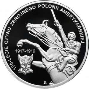 10 złotych 2018 100-lecie Czynu Zbrojnego Polonii Amerykanskiej 1917-1919