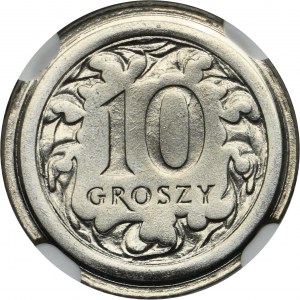 10 groszy 1999 - NGC MS66
