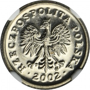 10 groszy 2002 - NGC MS67