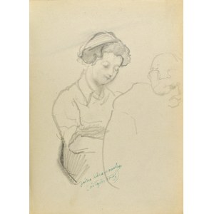 Kasper POCHWALSKI (1899-1971), Portret kobiety, 1953