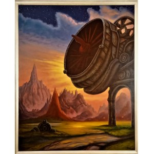 Łukasz Prządka, A giant broken machine I, 2023