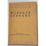 TUWIM- WIERSZE ZEBRANE ed. 1946 autografo dell'autore