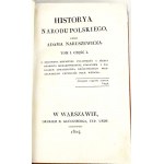 NARUSZEWICZ - HISTORYA NARODU POLSKIEGO t.1 cz.1-2 wyd.1804