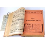 ADDRESS BOOK OF THE CITY OF LODZ AND THE WOJEWÓDZTWA ŁÓDZKIEGO Yearbook 1937-1939