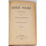 BOBRZYŃSKI- DZIEJE POLSKI t.1-2 [komplet w 1wol.] wyd. 1880