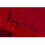 Ewa Krzywińska (ur. 1976, Wrocław), Red silk on the wind, 2024