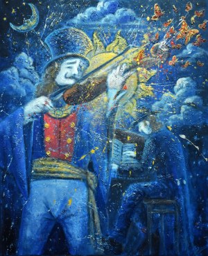 Konstantyn PŁOTNIKOW (ur. 1991), Violin and Piano Duo, 2024