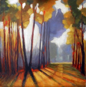 Piotr KLUCZEWSKI (ur. 1962), Droga do kościoła, 2017