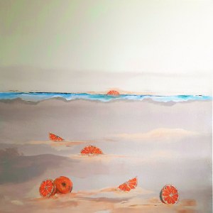 Karina GÓRA (ur. 1973), Pomarańczowa plaża, 2024