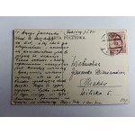 POSTCARD KRAKOW, CLOISTER OF THE SISTERS OF THE URSULINE, ALTAR, CHAPEL OF THE CHILDREN OF MARJA, PRE-WAR 1933, STAMP, STAMP