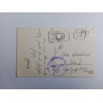 POSTCARD LEGNICA LIEGNITZ FOUNTAIN 1941
