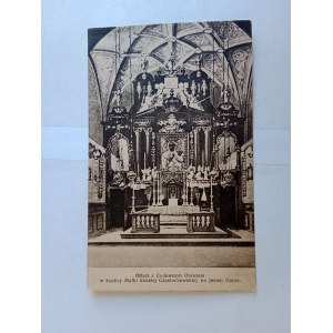 POSTCARD CZĘSTOCHOWA JASNA GÓRA MIRACULOUS IMAGE MB PRE-WAR