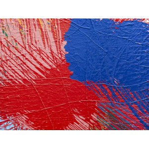 Robert Jaworski, Record red/blue VI, 2018