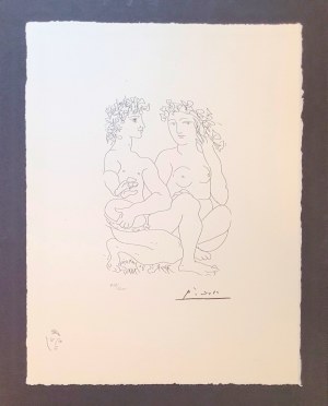 Pablo Picasso (1881-1973), Młody Bachus z Tamburynem i Bachantką