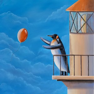 Aleksandra Lacheta, Orange sky, 2024