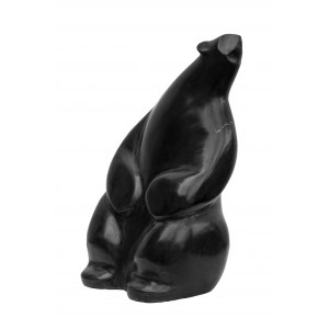 Krzysztof Pawlowski, Looking Out Bear (black), 2024