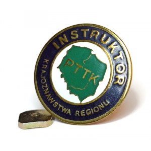 INSTRUKTOR KRAJOZNAWSTWA REGIONU PTTK ODZNAKA TURYSTYCZNA