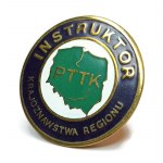 INSTRUKTOR KRAJOZNAWSTWA REGIONU PTTK ODZNAKA TURYSTYCZNA