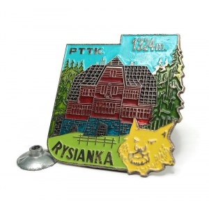 RYSIANKA SCHRONISKO PTTK 1324m ODZNAKA TURYSTYCZNA