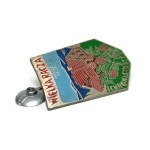 WIELKA RACZA 1236m SCHRONISKO PTTK ODZNAKA TURYSTYCZNA (Tourist Identification Badge)