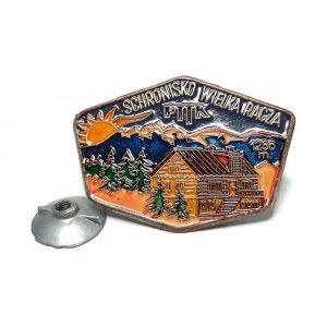 PTTK SHELTER WIELKA RACZA TOURIST BADGE