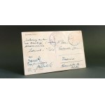 CZANTORY 995m CZANTORIA BESKIDEN VEREIN ok 1915 z pieczątką schroniska