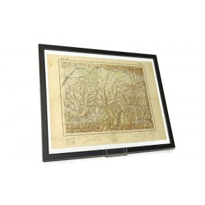 ZAKOPANE NOWY TARG SPISKA STARA WIEŚ KIEŻMARK MAPA 1:100 000 [1934]