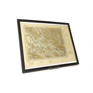 SANOK WOJEW. LWOWSKIE MAPA 1:100 000 [1937]