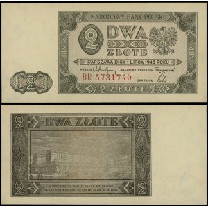 Polska, 2 złote, 1.07.1948