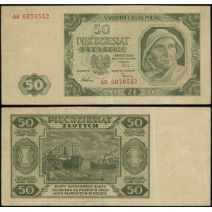 Polska, 50 złotych, 1.07.1948