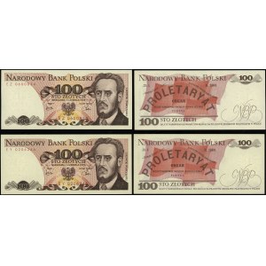 Poland, set: 2 x 100 zloty, 1.06.1979